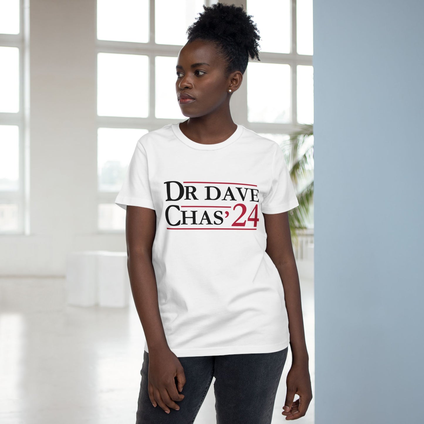 Dr. Dave Chas'24 Campaign - Women's Tee